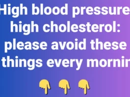 High blood pressure, high cholesterol: Avoid these 3 habits in the morning