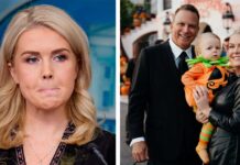 Social media reacts to Karoline Leavitt allegedly ‘photoshopping’ her older husband