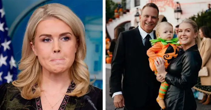 Social media reacts to Karoline Leavitt allegedly ‘photoshopping’ her older husband