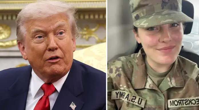 Trump’s questionable answer when asked if he’ll attend funeral of Sarah Beckstrom