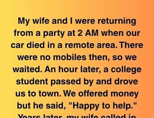 From Late-Night Rescue to City Hall: How One Small Act Shaped a Life—and Ours