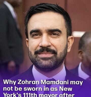 New information comes to light that could prevent Zohran Mamdani from being sworn in as New York’s 111th mayor