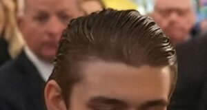 A single detail in Barron Trump’s inauguration photo has fans buzzing