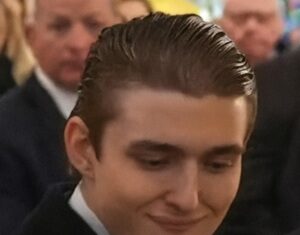 A single detail in Barron Trump’s inauguration photo has fans buzzing