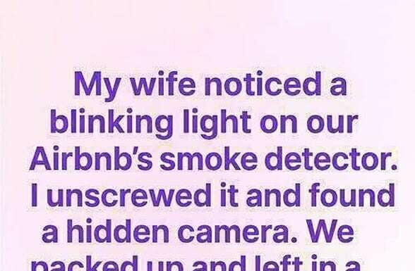 We Found a Camera in Our Airbnb—But the Host’s Reply Was Far More Terrifying