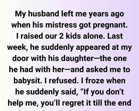 Husband Walks Out for Pregnant Mistress—Returns Years Later With Their Child and a Shocking Deception
