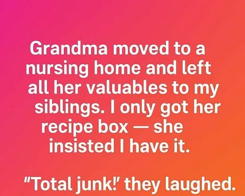 The Recipe Box That Taught Me What Real Value Means