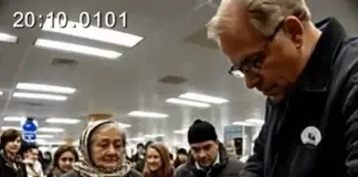 During a routine scan of an elderly lady’s suitcase, the officer saw something that didn’t look right