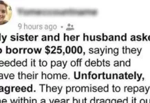 My sister and her husband vanished after borrowing a fortune — karma caught up
