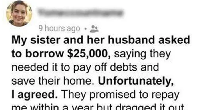 My sister and her husband vanished after borrowing a fortune — karma caught up