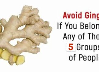Don’t use ginger if you belong to any of these 5 groups of people