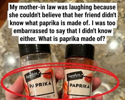 Online Users Stunned After Discovering What Paprika Actually Is