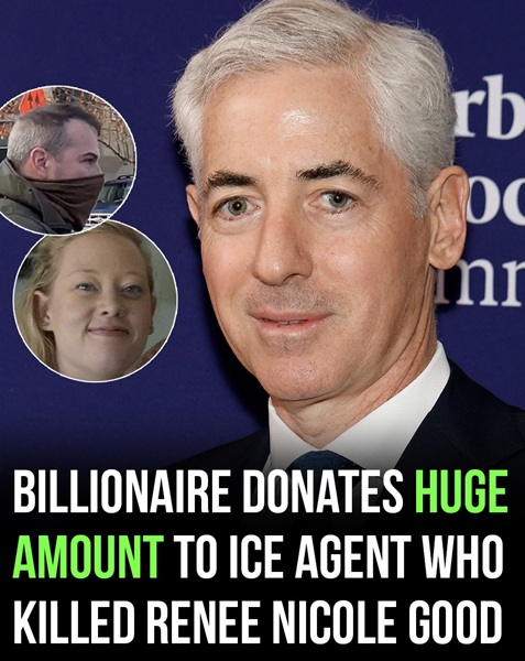 Billionaire Bill Ackman makes $10,000 donation to support ICE agent after Minneapolis incident