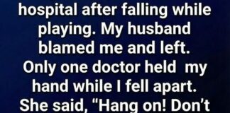 The doctor who held my hand! A story of loss, healing, and hope!