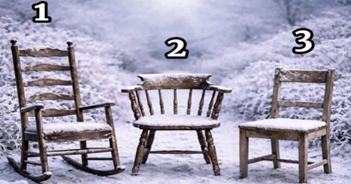 Pick a chair and see who forever sits by your side