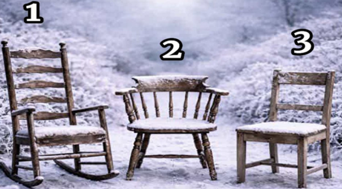 Pick a chair and see who forever sits by your side