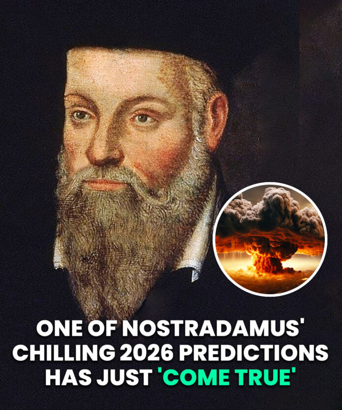 One of Nostradamus’ 2026 predictions has just ‘come true’