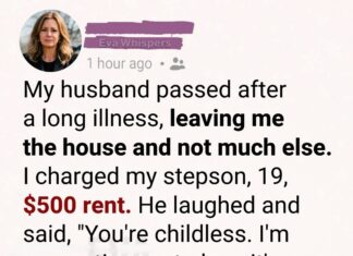 After my husband passed, I asked my stepson for rent — what I found in his room shocked me