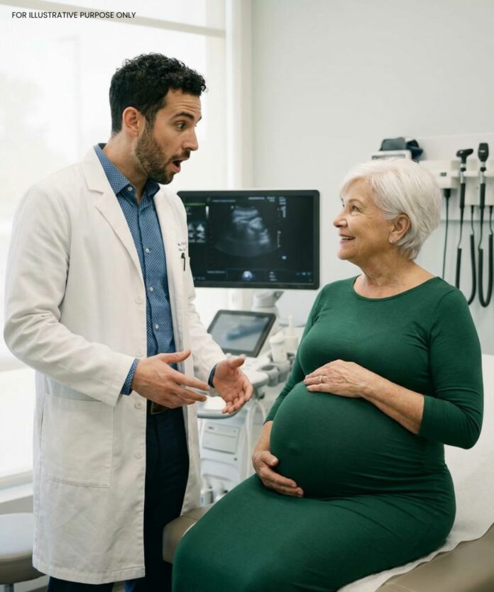 66-year-old woman was convinced she was nine months pregnant—but the ultrasound revealed a shocking surprise