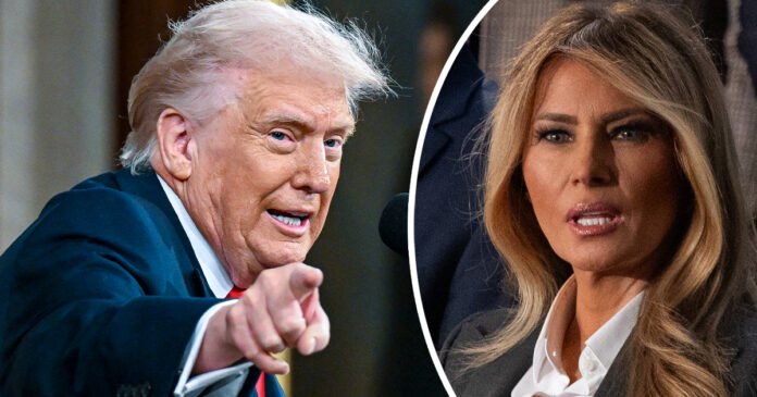 Donald Trump’s 5-word swipe at Melania during State of the Union address has everyone talking