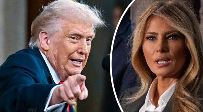 Donald Trump’s 5-word swipe at Melania during State of the Union address has everyone talking