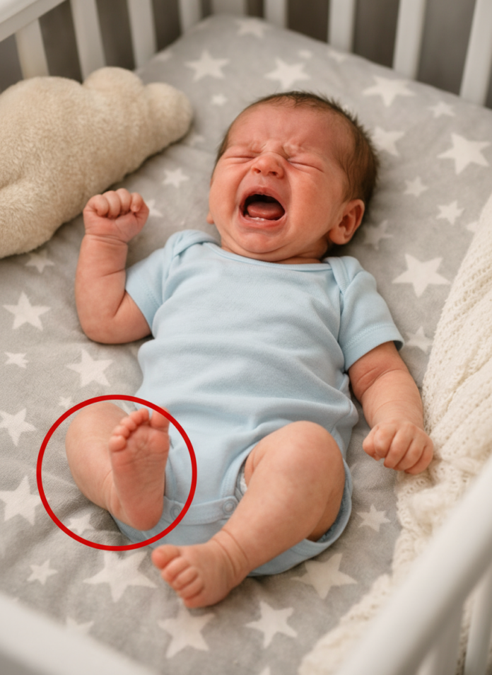 The baby cried for three days—doctors blamed colic and prescribed treatment but the crying wouldn’t stop