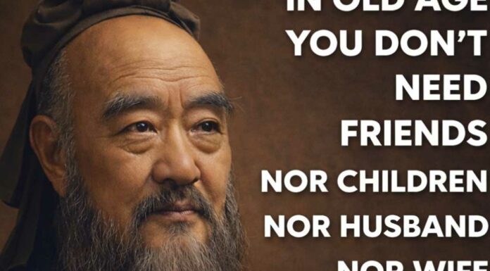 Living well in your golden years: 4 principles from Confucius