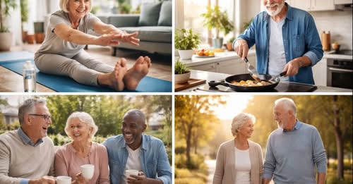 Who should an older person live with: especially after 60