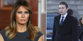 Melania Trump warned people behind leaked Barron photo would face ‘immediate consequences’