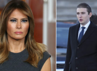 Melania Trump warned people behind leaked Barron photo would face ‘immediate consequences’