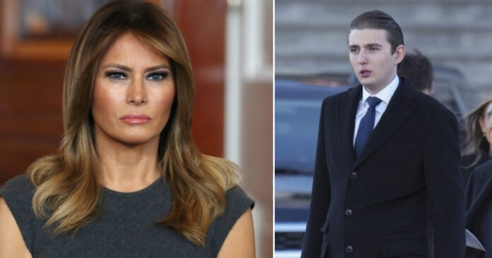 Melania Trump warned people behind leaked Barron photo would face ‘immediate consequences’