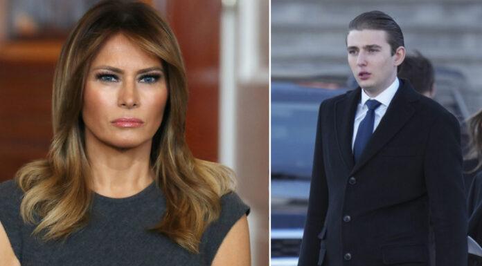 Melania Trump warned people behind leaked Barron photo would face ‘immediate consequences’