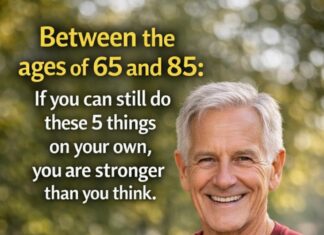 Between the ages of 65 and 85: if you can still do these 5 things on your own, you’re stronger than you think