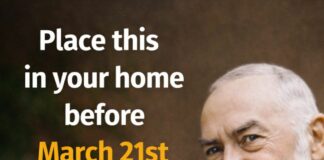 Put this in your house before March 21st