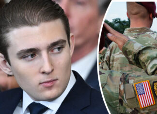 Social media demands Barron Trump enlists in US Army