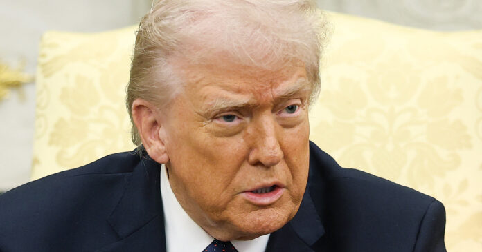 Trump reveals the ‘career-ending’ word he says he’s not allowed to say