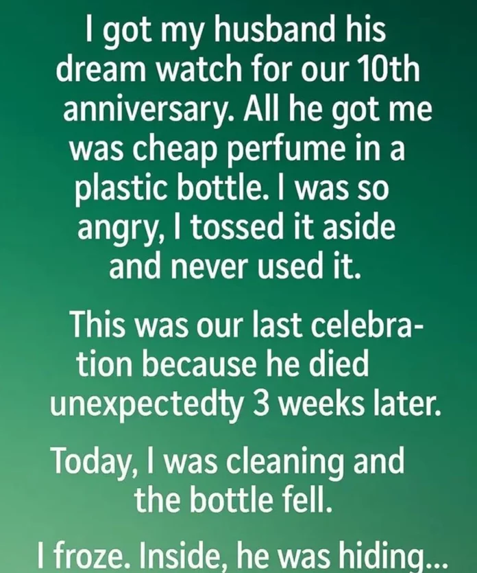 The perfume I carelessly threw away hid a secret that could have changed everything — but I found out too late