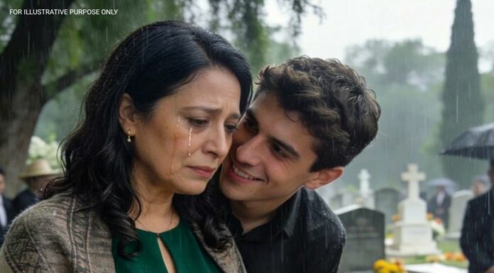 At my husband’s funeral, my son took my hand and quietly said, ‘You’re no longer part of this family’