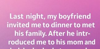 My first dinner with my boyfriend’s family: From awkward beginnings to an unexpected turn