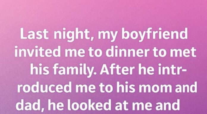 My first dinner with my boyfriend’s family: From awkward beginnings to an unexpected turn