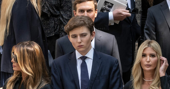 Barron Trump announces unexpected new career move