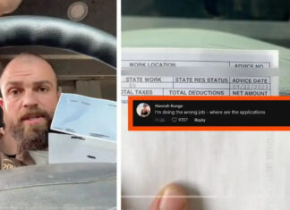 UPS driver goes viral after sharing his weekly paycheck