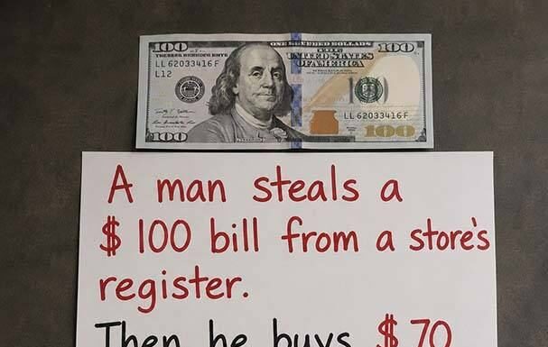 How much money did the store lose?