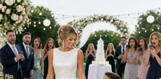 I took my 4-year-old triplets to my millionaire ex-husband’s wedding and his family’s reaction was chilling