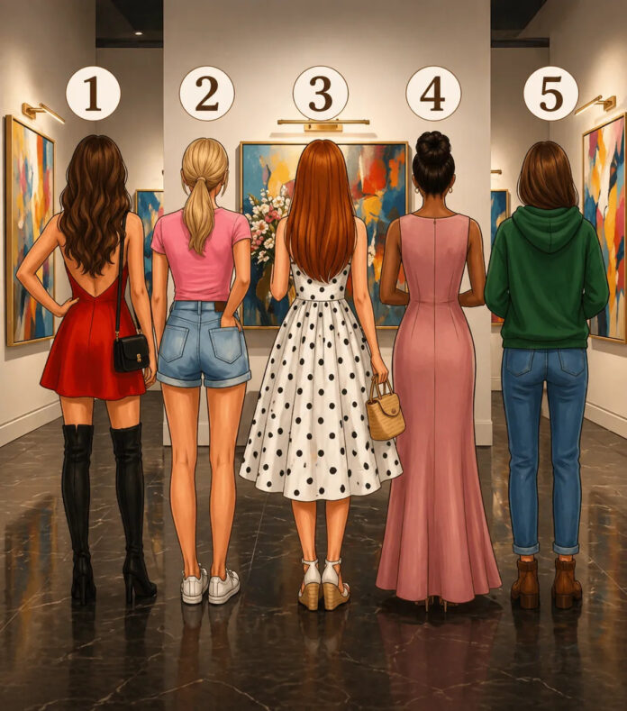 The woman you find most attractive could say something unexpected about your personality