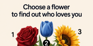 Pick a flower and see who loves you