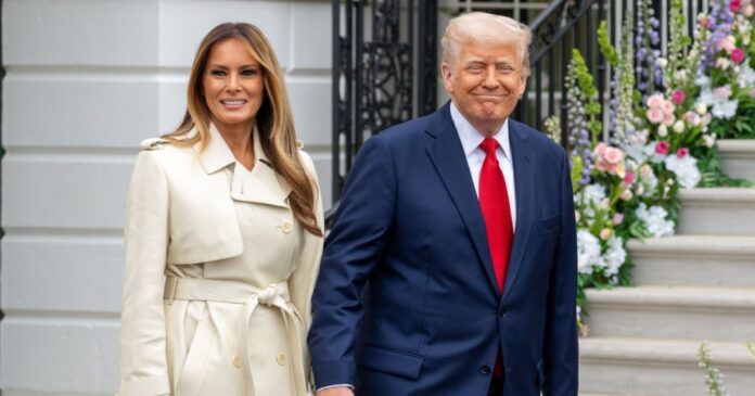 What would happen to Melania if case Trump dies in office