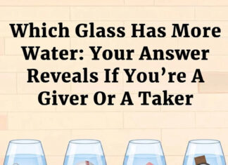 Which glass has more water: Your answer reveals if you’re a giver or a taker