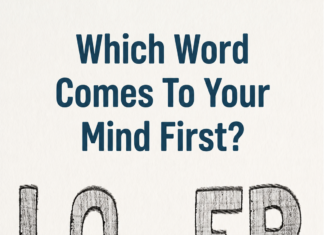 Check your personality based on the word that comes to your mind first