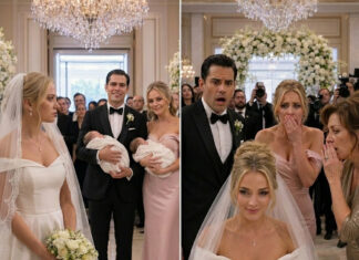 On my wedding day, my husband and my adopted stepsister proudly held their newborn twins and announced it to me